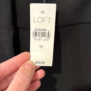 LOFT Black Women's Julie suit pants